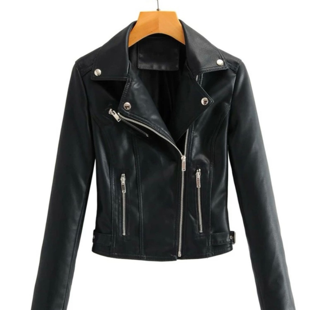 Leather jacket